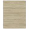 Bookshelf Boards - 4 pcs Sonoma Oak | Engineered Wood Storage