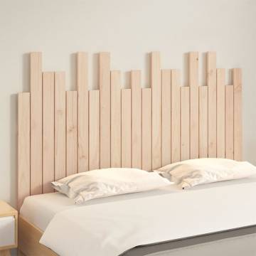 Elegant Wall Headboard - Solid Pine Wood (140x3x80 cm)