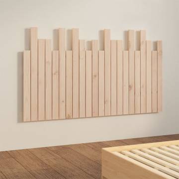 Elegant Wall Headboard - Solid Pine Wood (140x3x80 cm)