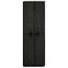 Shoe Cabinet Black 60x30x166 cm - 10-Tier Storage Solution