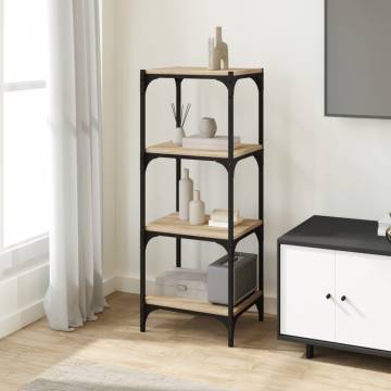 Book Cabinet Sonoma Oak – Stylish Storage Solution