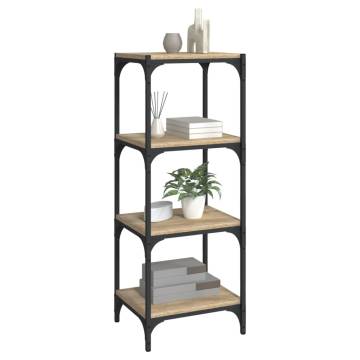 Book Cabinet Sonoma Oak – Stylish Storage Solution