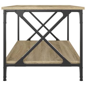 Elegant Coffee Table Sonoma Oak - 80x50 cm - HipoMarket UK