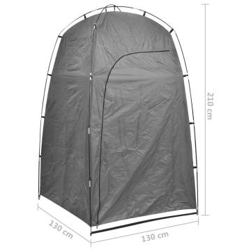 Shower WC Changing Tent Grey - Convenient Outdoor Privacy