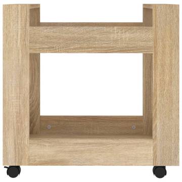 Desk Trolley Sonoma Oak - Stylish Storage Solution