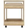 Desk Trolley Sonoma Oak - Stylish Storage Solution