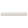 Wall Shelves 2 pcs White - Solid Pine Wood | HipoMarket