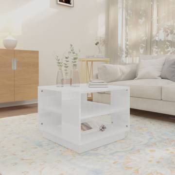 High Gloss White Coffee Table | Modern & Durable Design