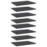 Bookshelf Boards 8 pcs Grey 40x30x1.5 cm Engineered Wood Colour grey Size 40 x 30 x 1.5 cm Quantity in Package 8 