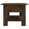 Modern Smoked Oak Coffee Table - Stylish & Durable Design