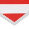 Wall Protectors 6 pcs Red&White - Durable EVA Foam