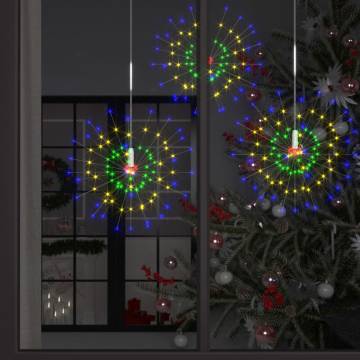 Outdoor Christmas Firecrack Light - Multicolour 140 LEDs