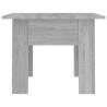 Stylish Grey Sonoma Coffee Table - 55x55 cm | HipoMarket