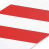 Wall Protectors 6 pcs Red&White - Durable EVA Foam