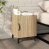 Bedside Cabinet Sonoma Oak Engineered Wood Colour sonoma oak Quantity in Package 1 