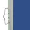 Patio Retractable Side Awning 60x300 cm Blue | Hipomarket