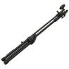 Tripod Microphone Stand with Dual Clip Holder - Stable & Adjustable