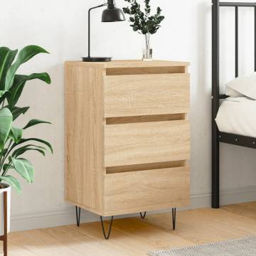 Bedside Cabinet Sonoma Oak - Timeless Design & Storage Solution