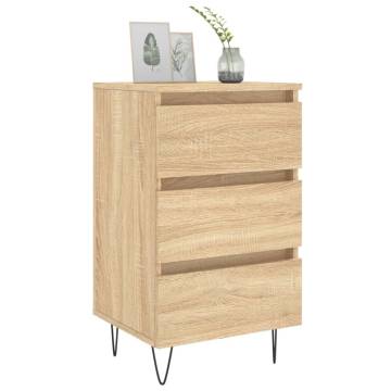 Bedside Cabinet Sonoma Oak - Timeless Design & Storage Solution