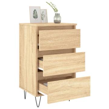 Bedside Cabinet Sonoma Oak - Timeless Design & Storage Solution