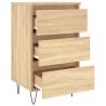 Bedside Cabinet Sonoma Oak - Timeless Design & Storage Solution