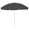 Beach Umbrella Anthracite 300 cm Colour anthracite Size 300 cm Quantity in Package 1 