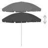 Beach Umbrella Anthracite 300 cm | UV Protection & Durability