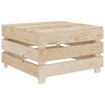 Garden Pallet Table Wood - Durable Outdoor Furniture