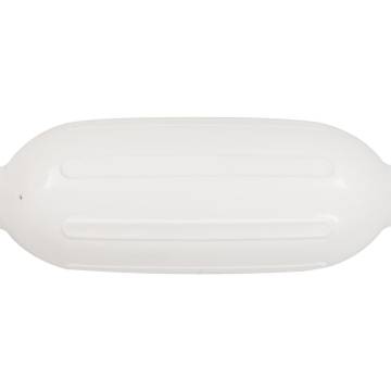 Boat Bumper Set - 4 White PVC Bumpers (58.5x16.5 cm)