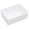 Wash Basin 40x30x13 cm Ceramic White Colour white Size 40 x 30 x 13 cm 