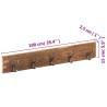 Hall Hanger with 5 Hooks - Reclaimed Wood | HipoMarket