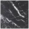 Table Top Black 40x40 cm 6 mm Tempered Glass with Marble Design Colour black and white Size 40 x 40 cm Quantity in Package 1 