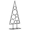 Black 60 cm Metal Christmas Tree for Creative Decoration