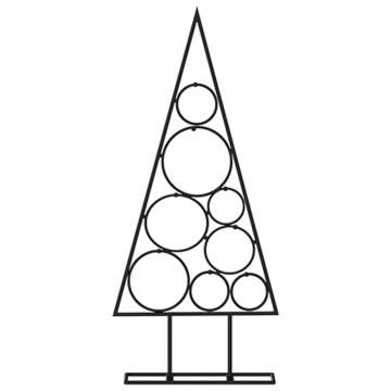 Black 60 cm Metal Christmas Tree for Creative Decoration