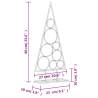 Black 60 cm Metal Christmas Tree for Creative Decoration