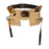 Toolpack Leather Double-Pouch Tool Belt 366.008 | Hipomarket