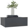 Floating Nightstand Grey 40x30 cm - Stylish & Durable Storage