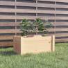 Garden Planter 60x31x31 cm Solid Pinewood Colour natural Quantity in Package 1 