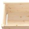 Garden Planters 2 pcs 100x50x50 cm Solid Pinewood - HipoMarket