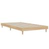 Sonoma Oak Bed Frame 90x200 cm - Durable Engineered Wood