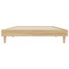 Sonoma Oak Bed Frame 90x200 cm - Durable Engineered Wood