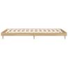 Sonoma Oak Bed Frame 90x200 cm - Durable Engineered Wood