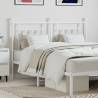 Metal Headboard White 135 cm Colour white Size 135 cm Quantity in Package 1 