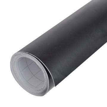 Car Film Matt Black 500x152cm - Waterproof & Bubble Free