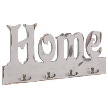 Wall Mounted Coat Rack HOME 50x23 cm - Stylish Organization