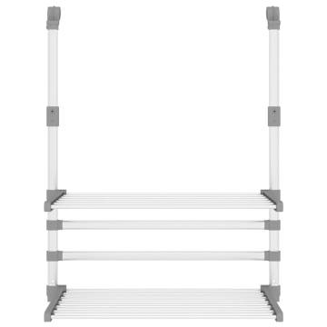 Aluminium Drying Rack for Balcony - 54x25x42 cm