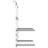 Aluminium Drying Rack for Balcony - 54x25x42 cm