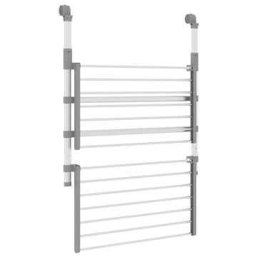 Aluminium Drying Rack for Balcony - 54x25x42 cm