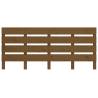 Headboard Honey Brown - Solid Pine Wood 135x3x80 cm