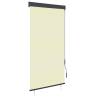 Outdoor Roller Blind 100x250 cm Cream Colour cream Size 100 x 250 cm 